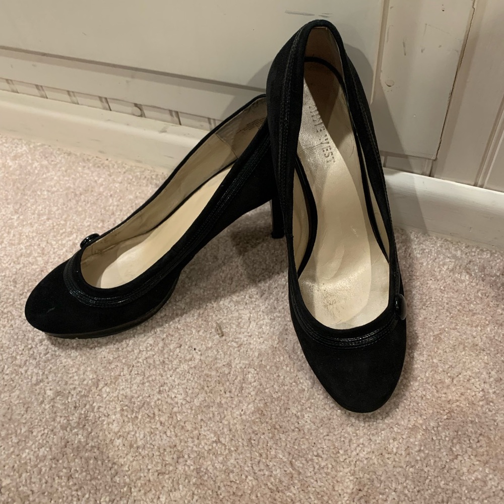 Nine West Suede Heels Size 8M